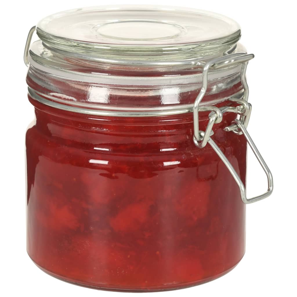 Opbergpotten Met Klemsluiting 6 St 500 Ml