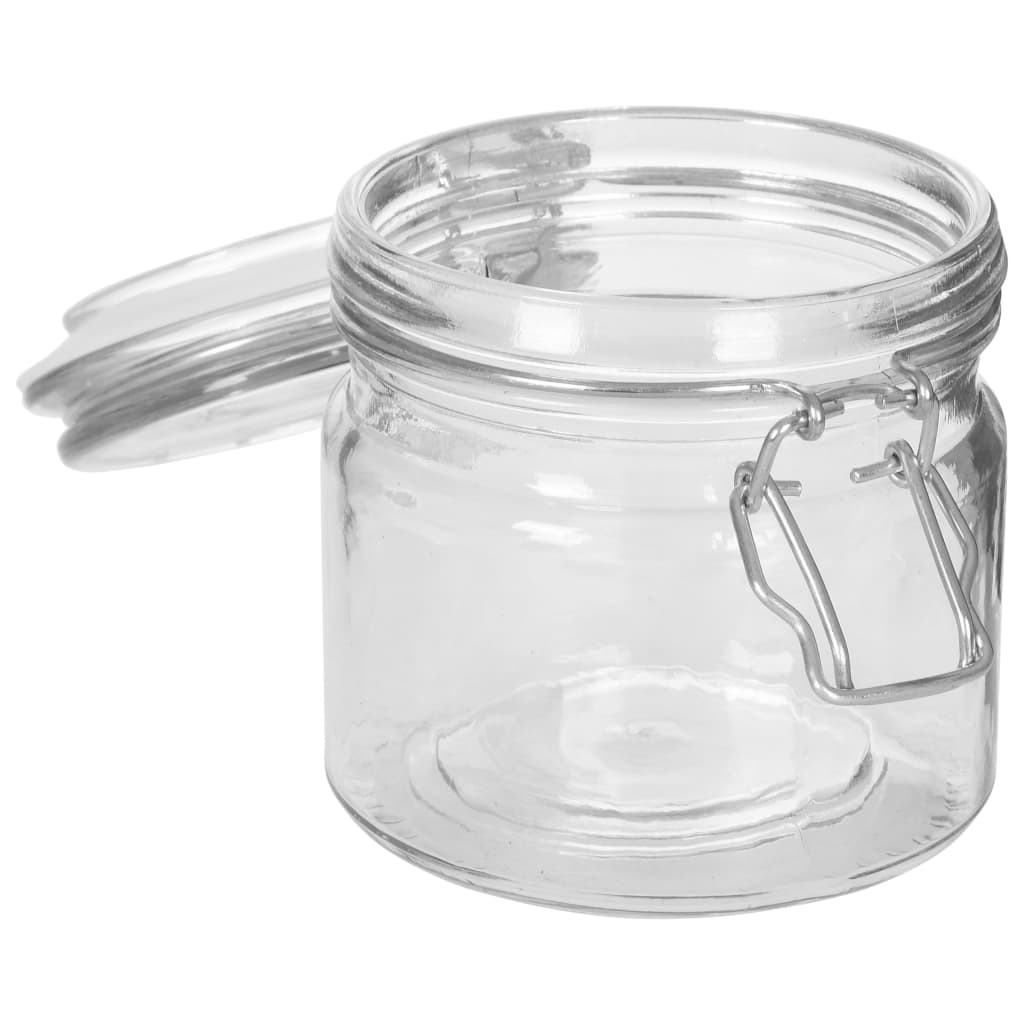 Opbergpotten Met Klemsluiting 6 St 500 Ml