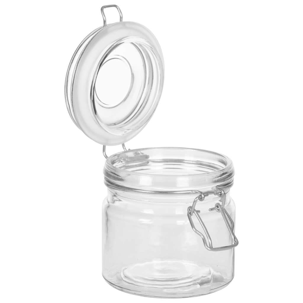 Opbergpotten Met Klemsluiting 6 St 500 Ml