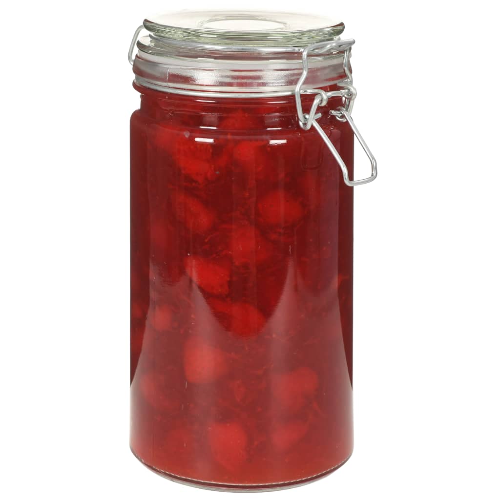 Opbergpotten Met Klemsluiting 6 St 1000 Ml