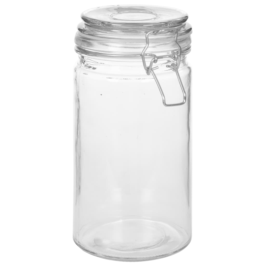 Opbergpotten Met Klemsluiting 6 St 1000 Ml