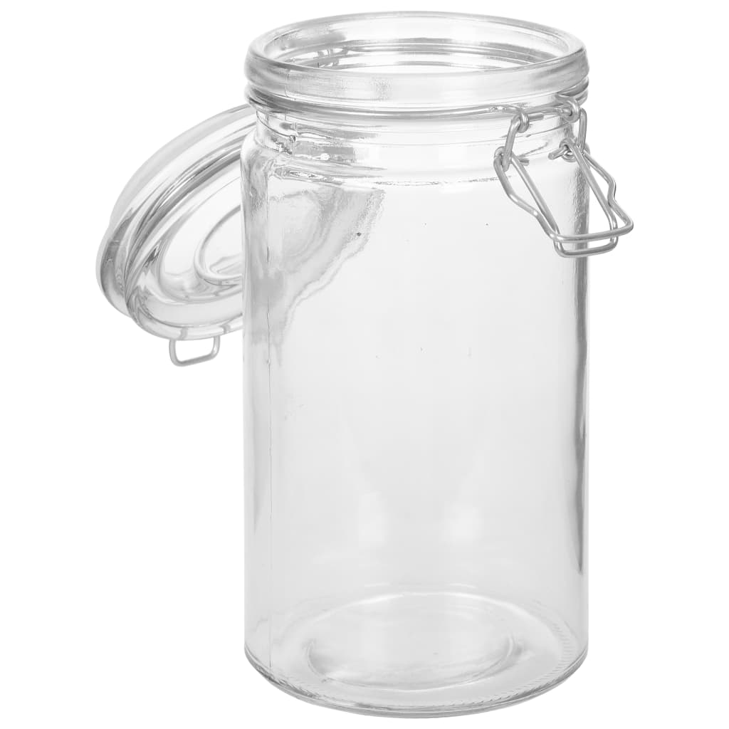 Opbergpotten Met Klemsluiting 6 St 1000 Ml