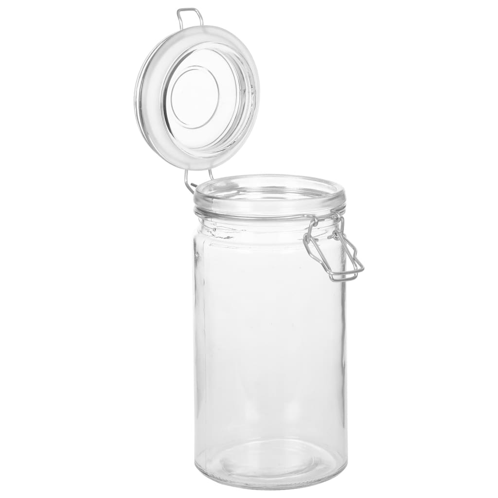Opbergpotten Met Klemsluiting 6 St 1000 Ml