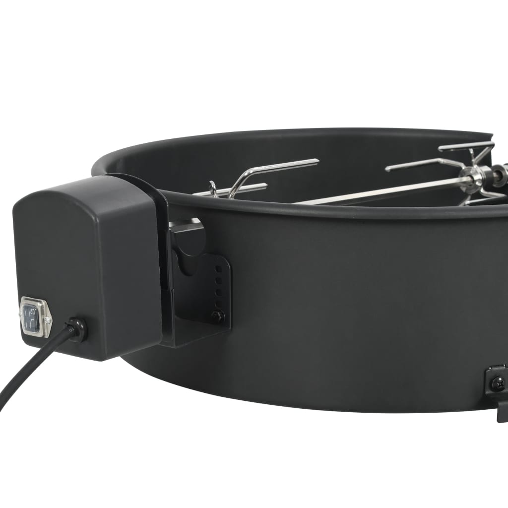 Bbq Rotisserie Ring 47 Cm Zwart