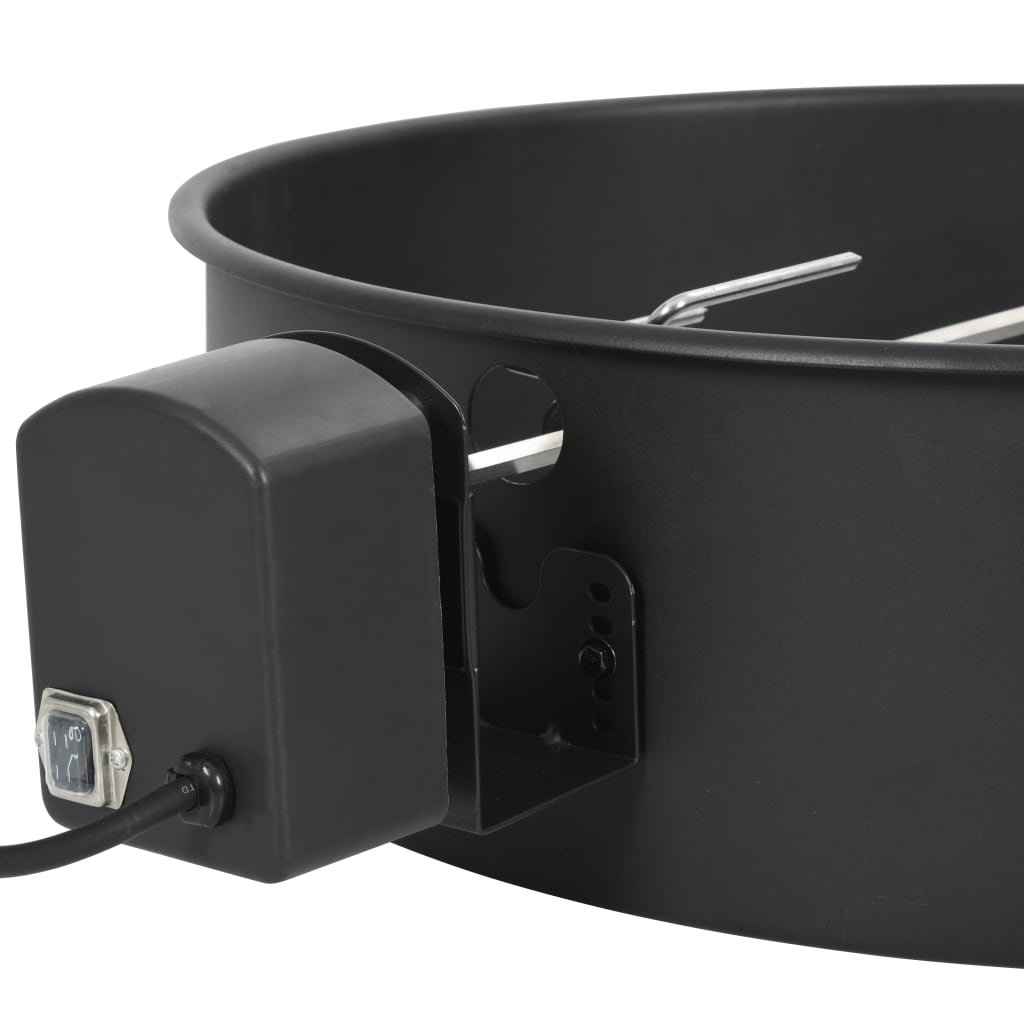 Bbq Rotisserie Ring 57 Cm Zwart