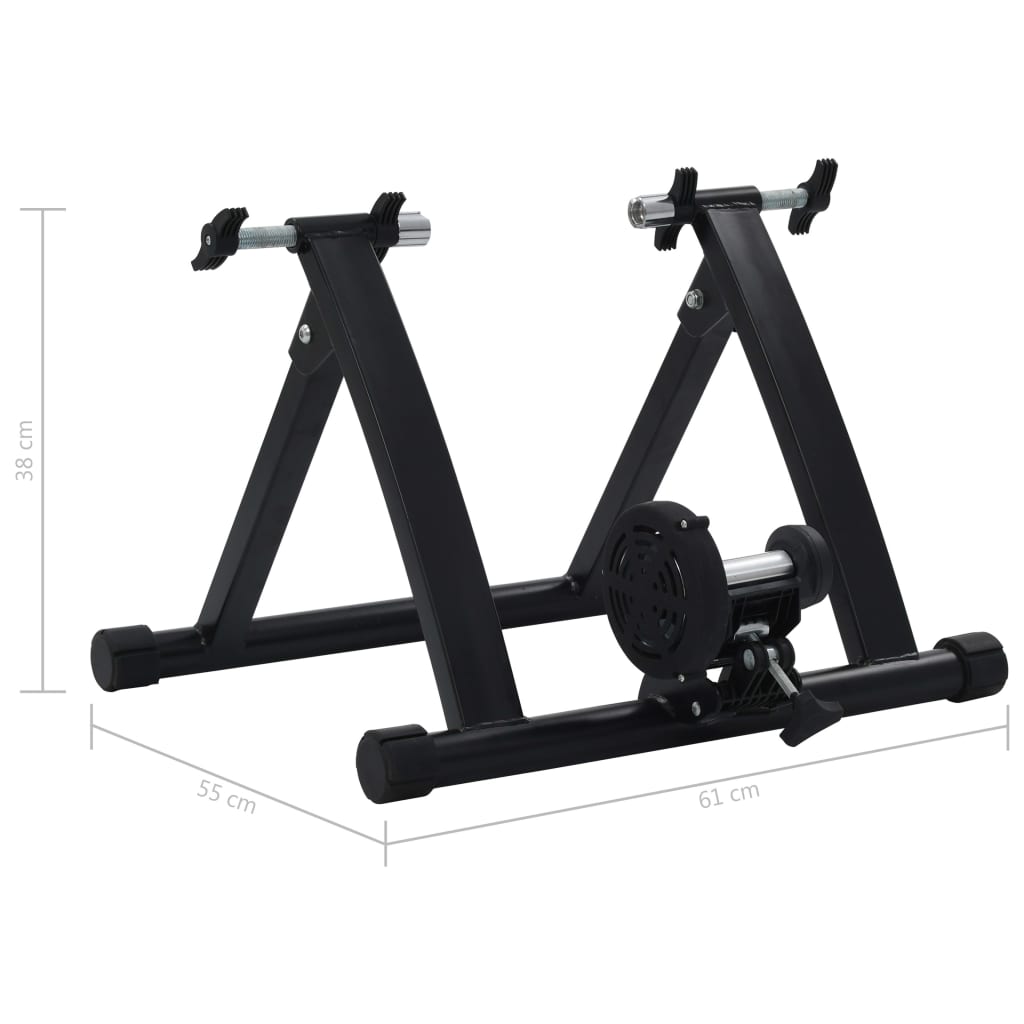 Roltrainer 26"-28" Staal Zwart