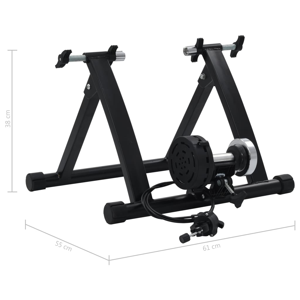 Roltrainer 26"-28" Staal Zwart