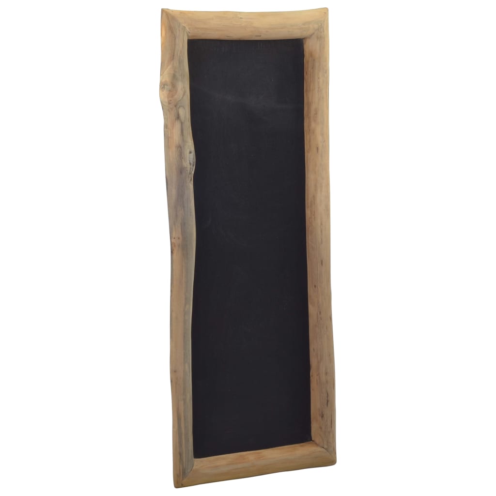 Krijtbord 3 St Massief Teakhout 30X70 Cm