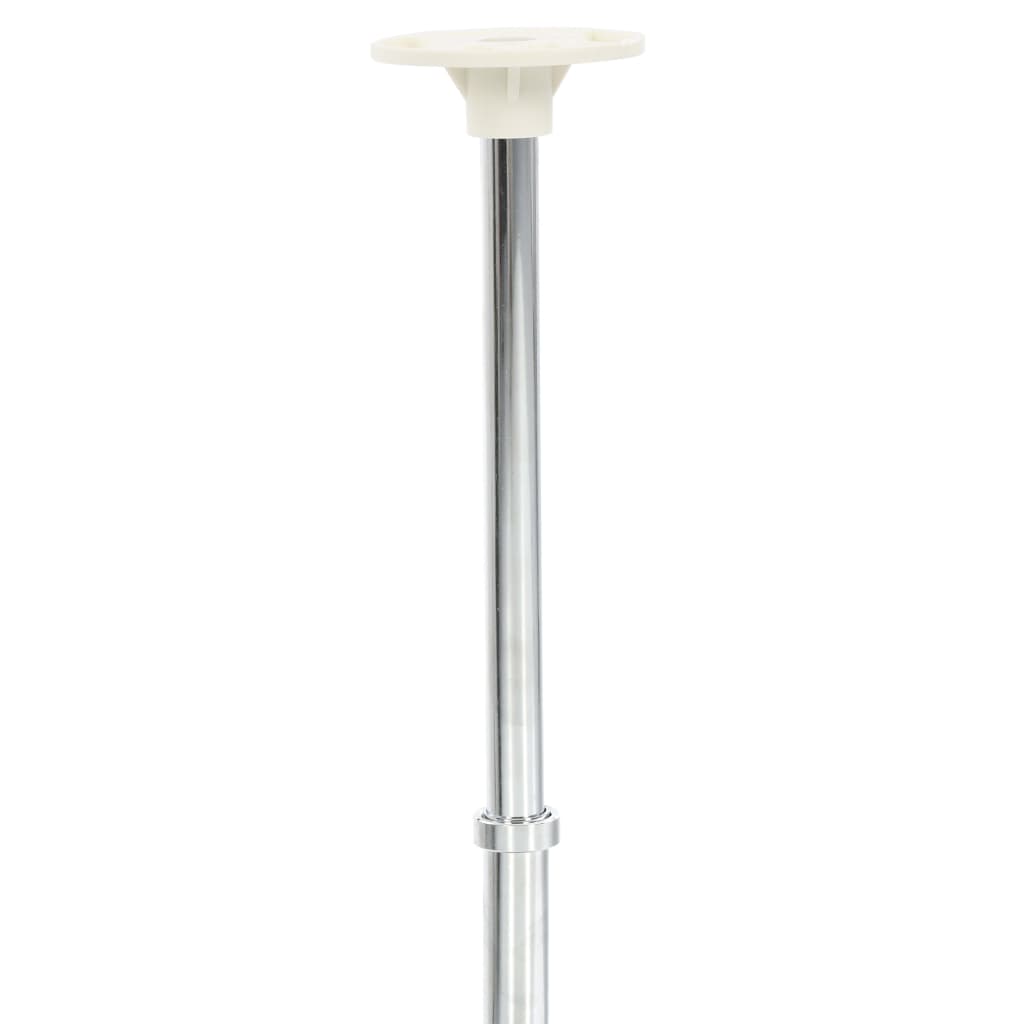 Draadmand Keuken 2-Laags 270 Graden 71X71X80 Cm Zilverkleurig