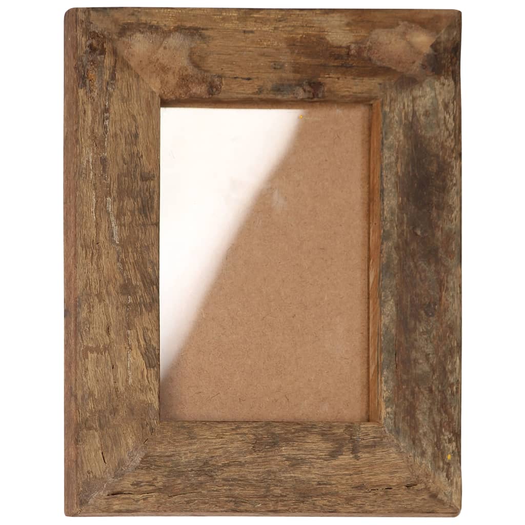 Fotolijsten 2 St 23X28 Cm Massief Gerecycled Hout En Glas