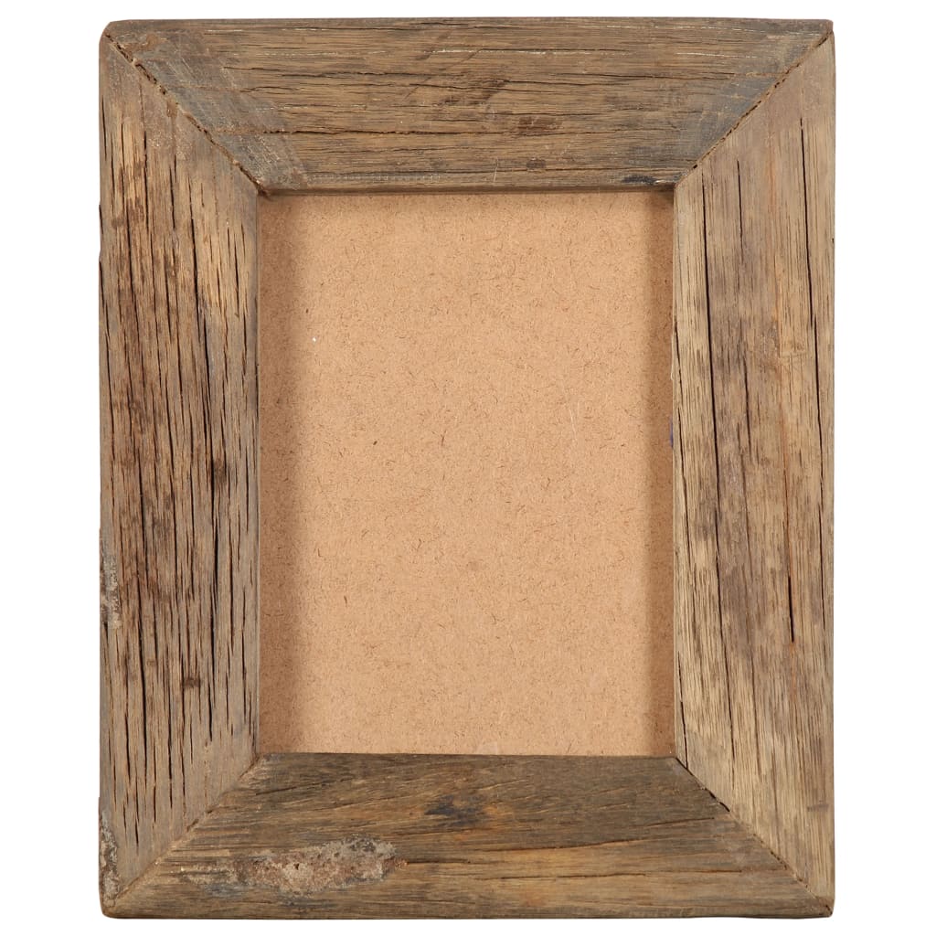 Fotolijsten 2 St 23X28 Cm Massief Gerecycled Hout En Glas