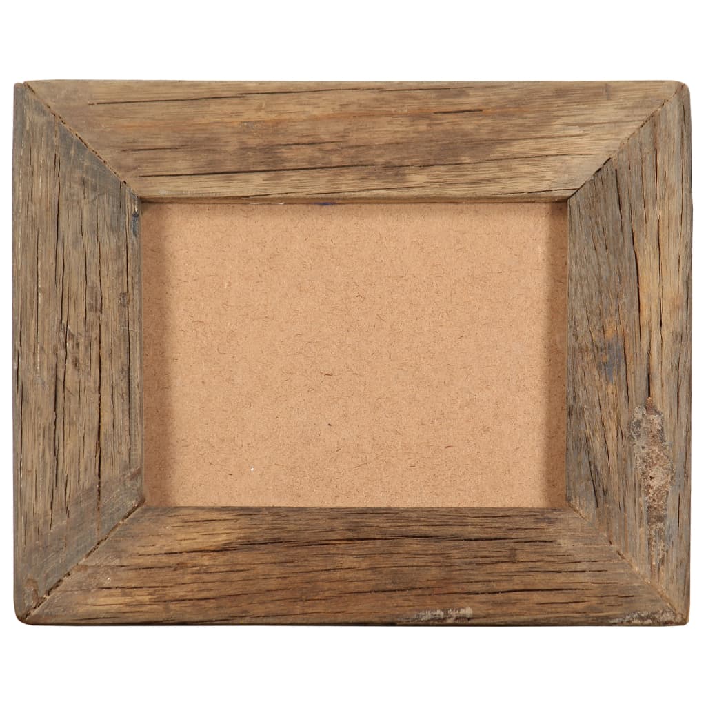 Fotolijsten 2 St 23X28 Cm Massief Gerecycled Hout En Glas