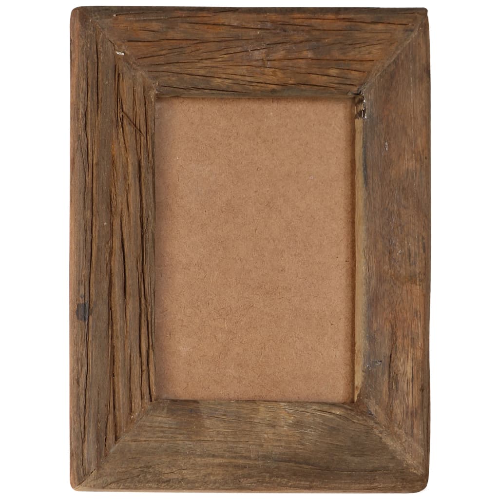 Fotolijsten 2 St 23X28 Cm Massief Gerecycled Hout En Glas