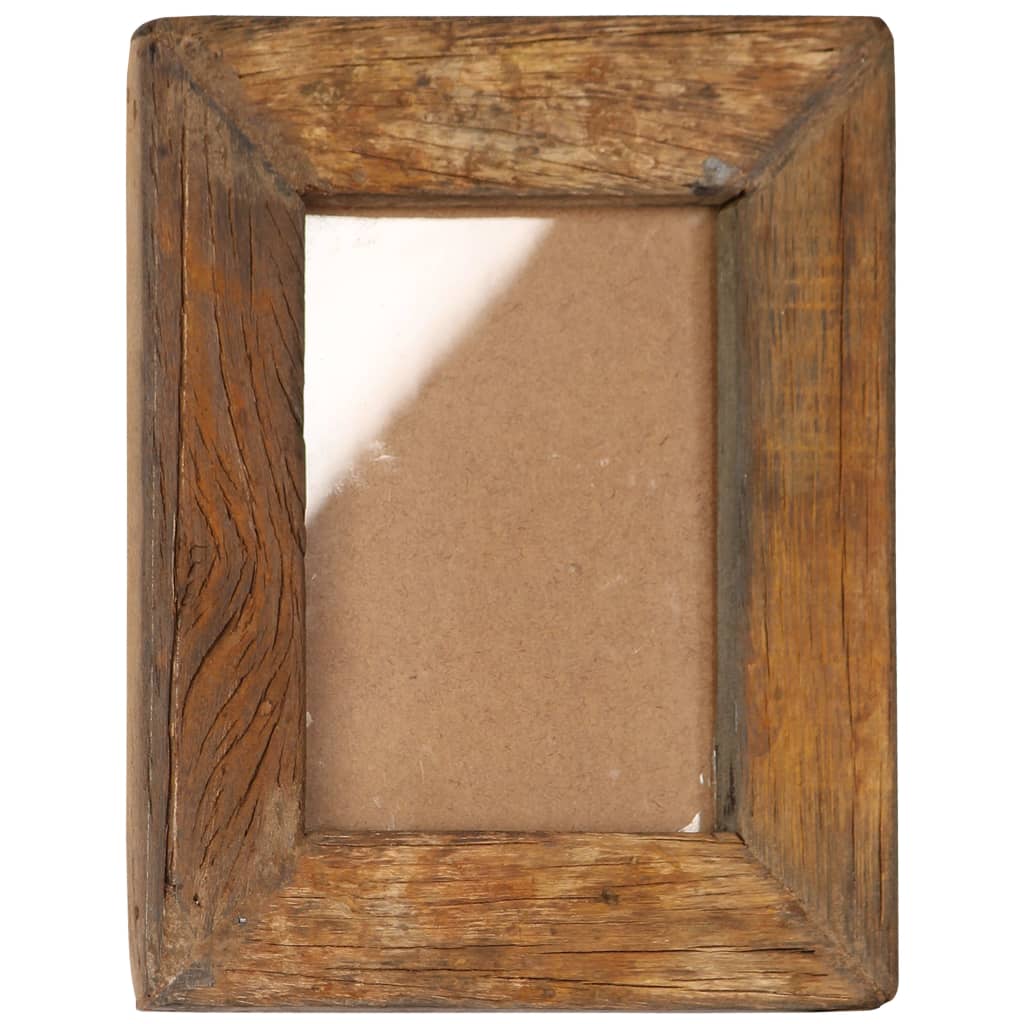 Fotolijsten 2 St 23X28 Cm Massief Gerecycled Hout En Glas