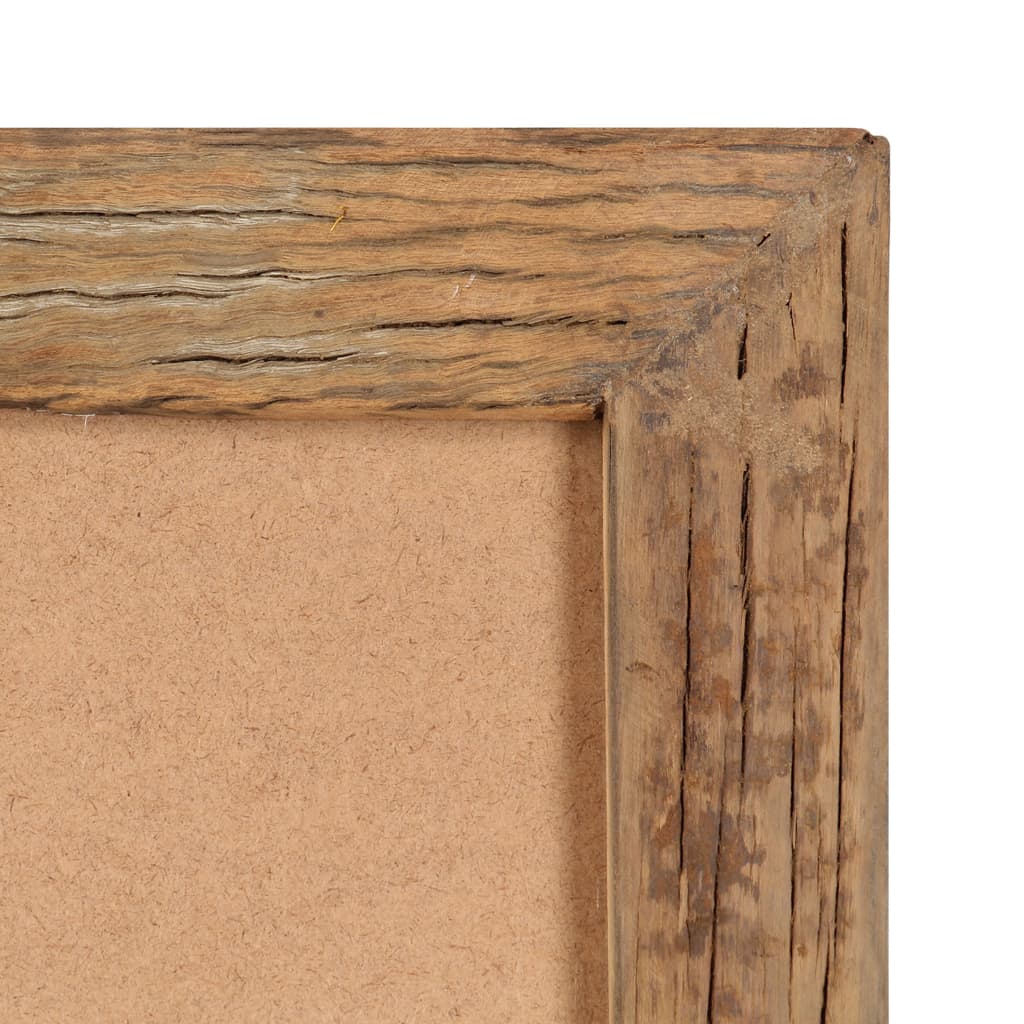 Fotolijsten 2 St 25X30 Cm Massief Gerecycled Hout En Glas