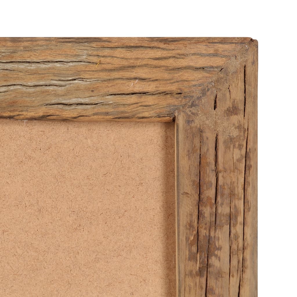 Fotolijsten 2 St 34X40 Cm Massief Gerecycled Hout En Glas