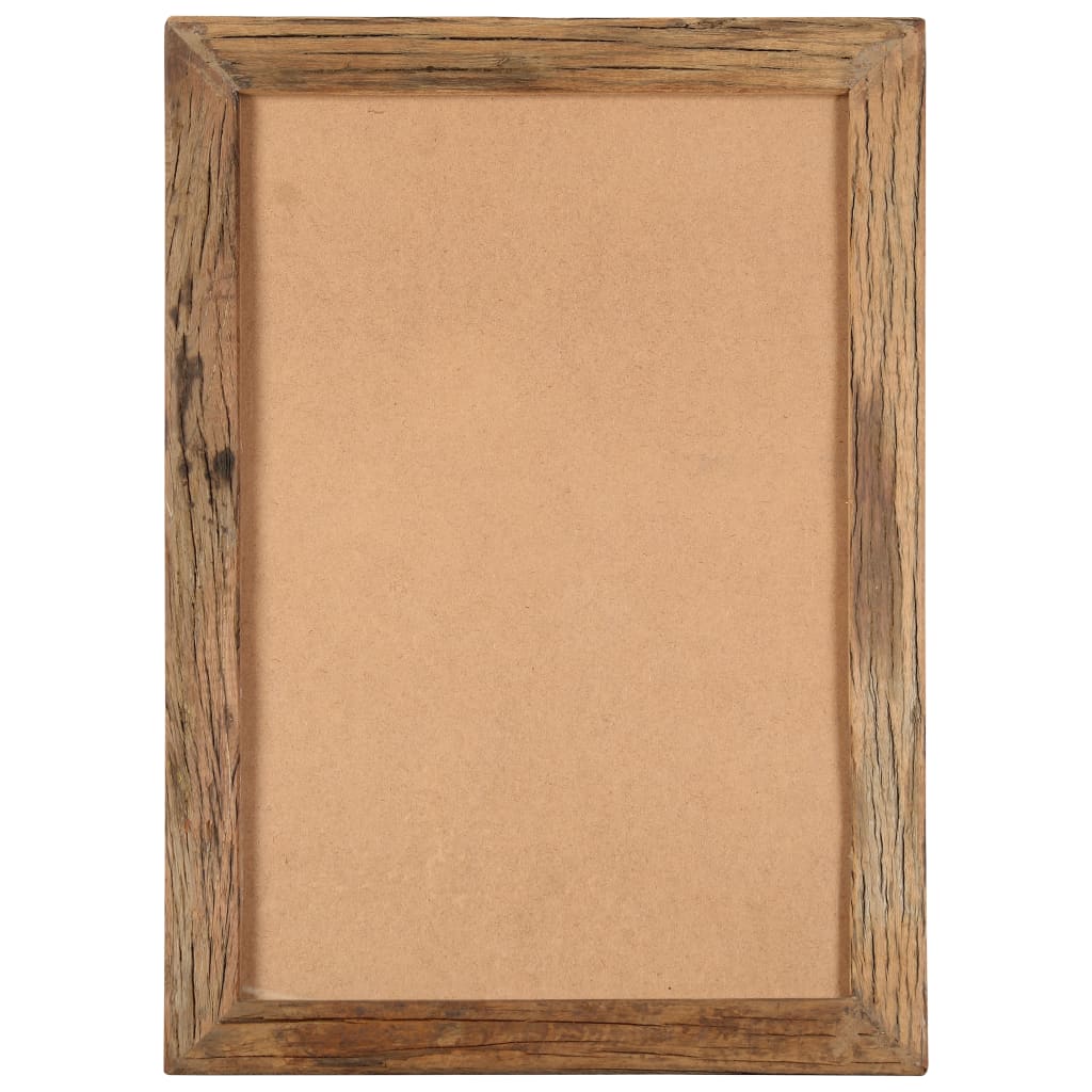 Fotolijsten 2 St 40X50 Cm Massief Gerecycled Hout En Glas