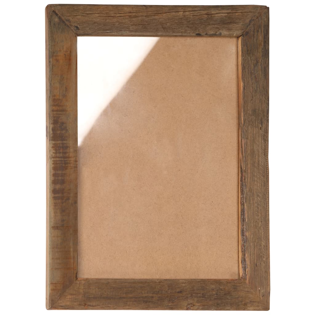 Fotolijsten 2 St 40X50 Cm Massief Gerecycled Hout En Glas