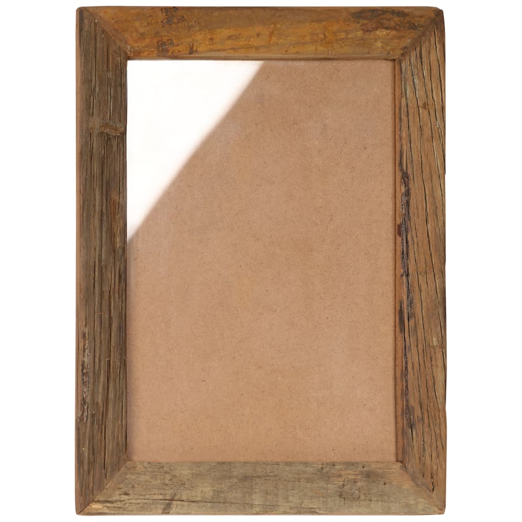 Fotolijsten 2 St 40X50 Cm Massief Gerecycled Hout En Glas