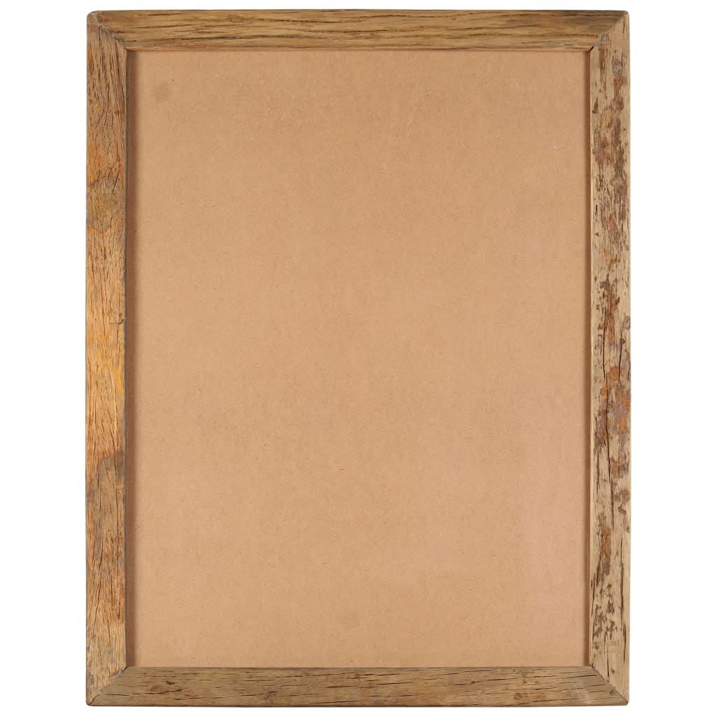Fotolijsten 2 St 50X60 Cm Massief Gerecycled Hout En Glas