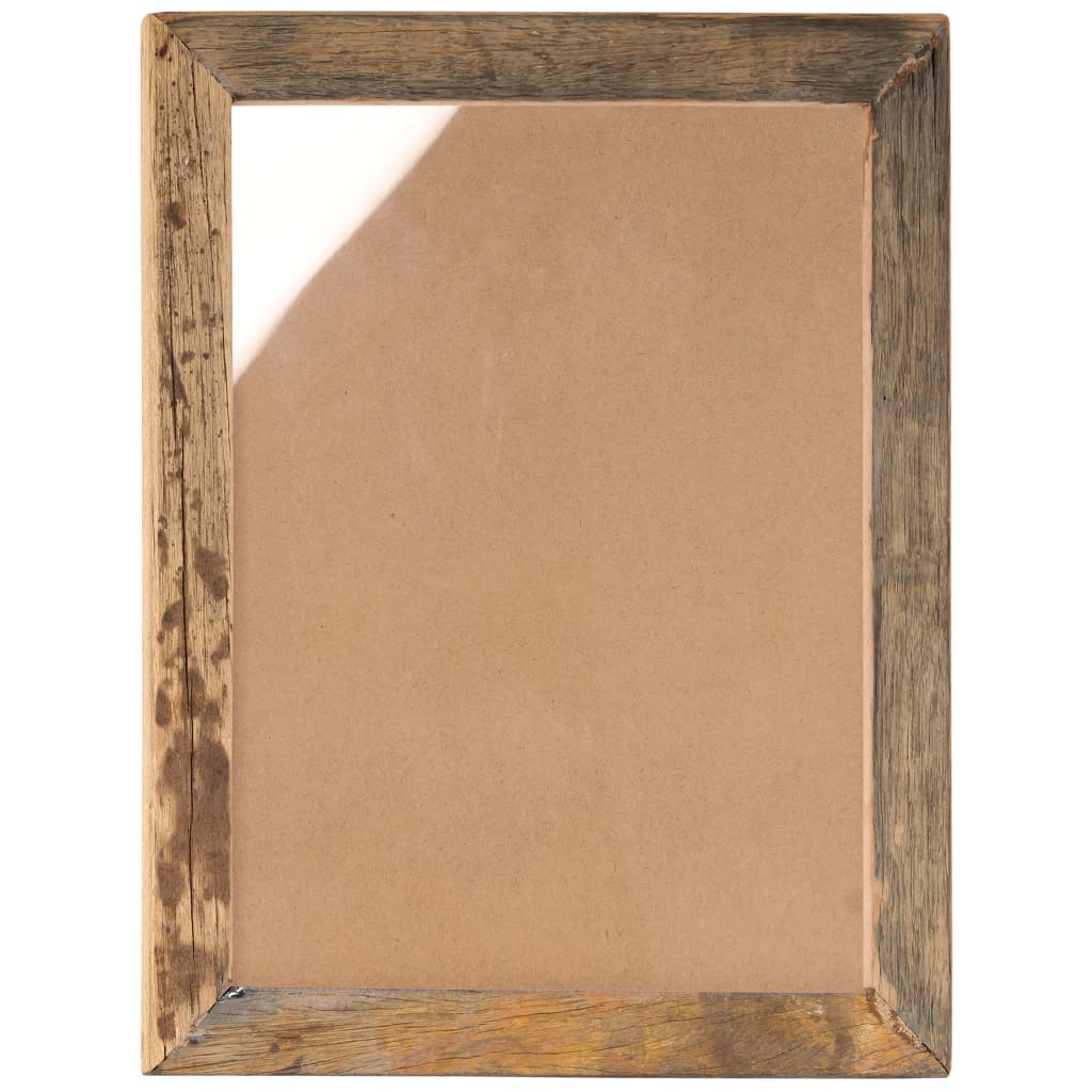 Fotolijsten 2 St 50X60 Cm Massief Gerecycled Hout En Glas