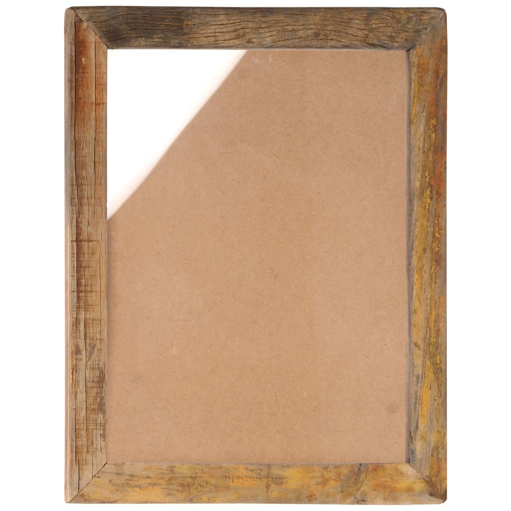 Fotolijsten 2 St 50X60 Cm Massief Gerecycled Hout En Glas