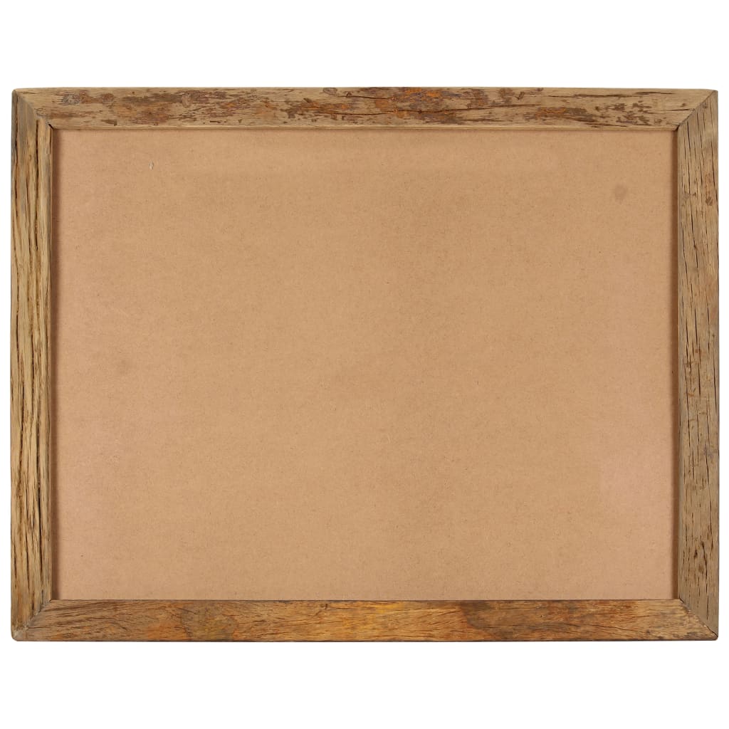 Fotolijsten 2 St 50X60 Cm Massief Gerecycled Hout En Glas