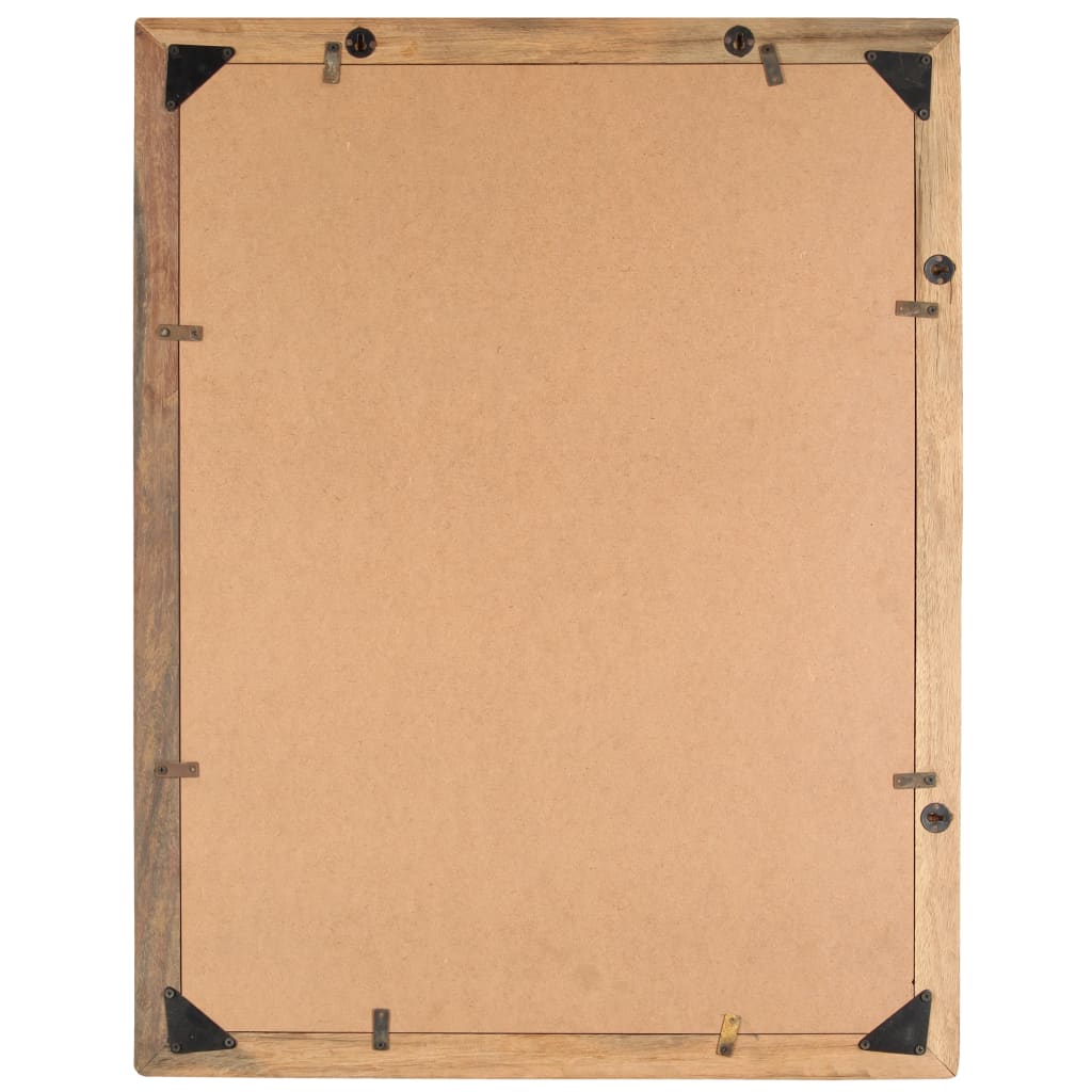Fotolijsten 2 St 90X70 Cm Massief Gerecycled Hout En Glas