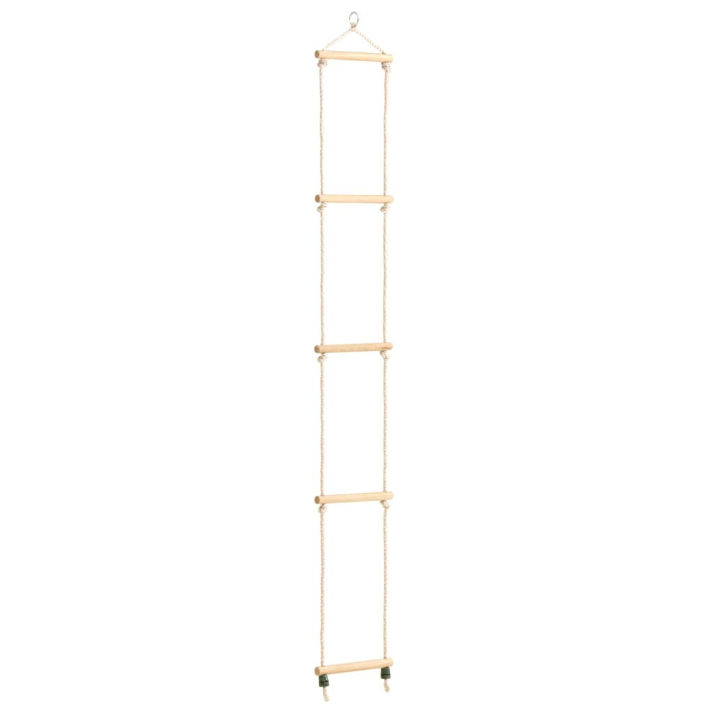 Touwladder 30X168 Cm Massief Hout En Pe