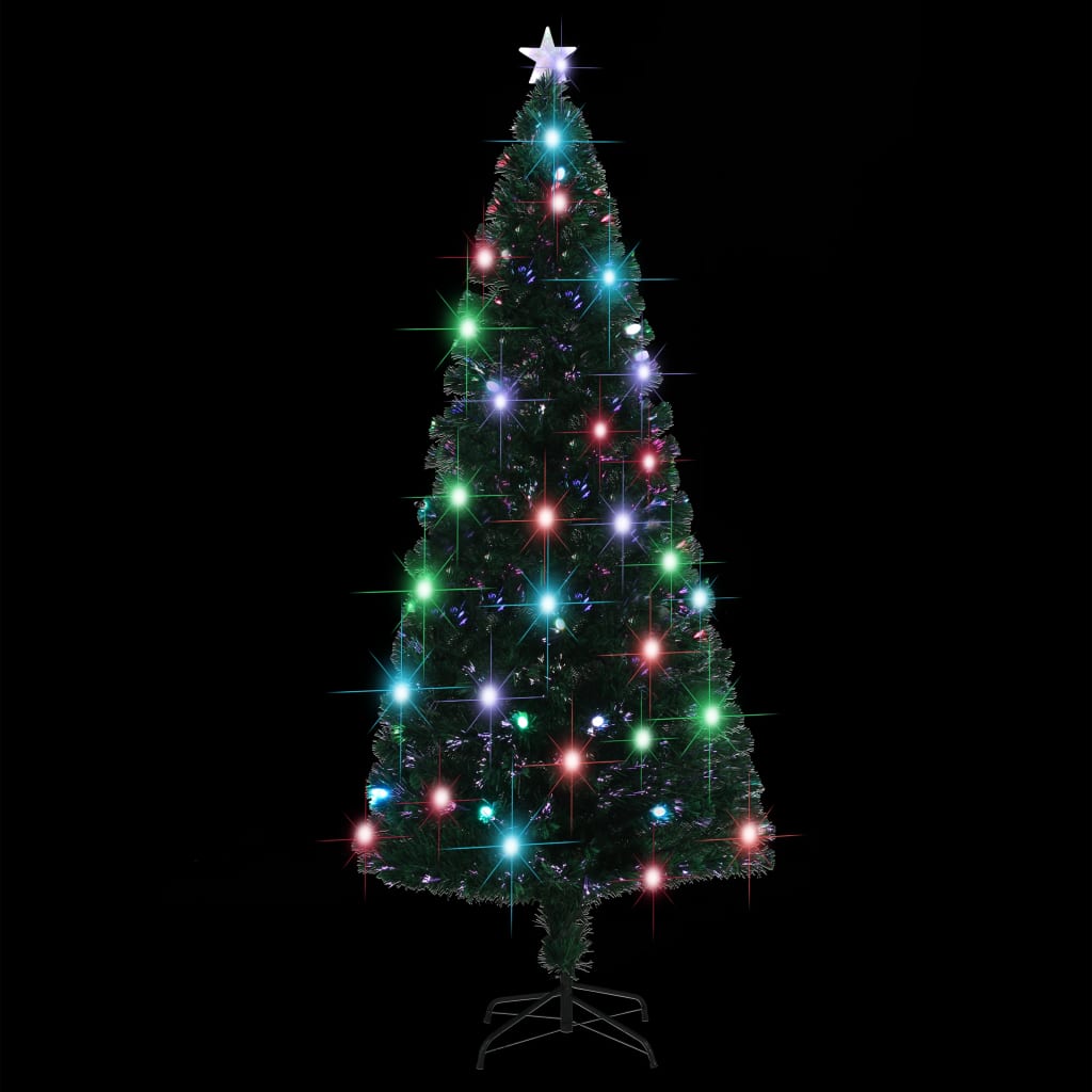 Kunstkerstboom Met Standaard/Led 210 Cm Glasvezel