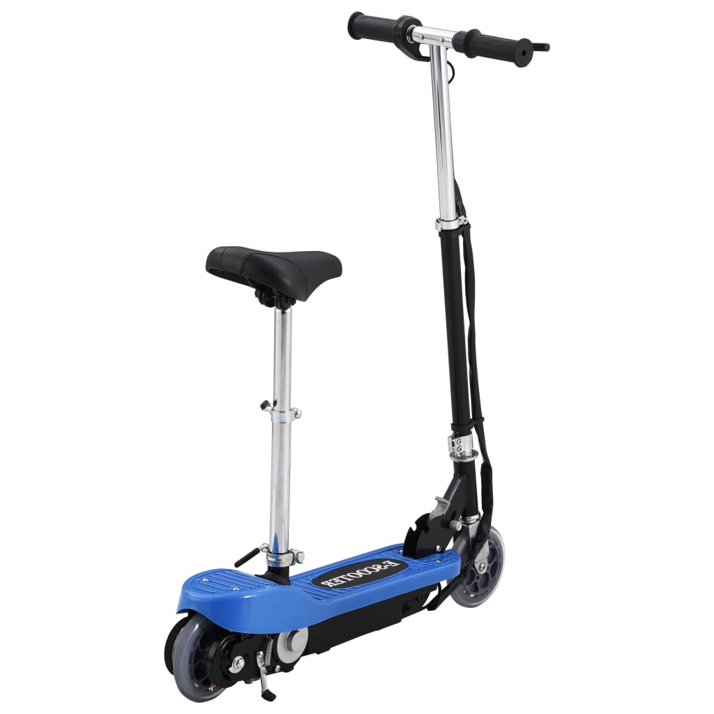 Step Elektrisch Met Zitje 120 W Blauw