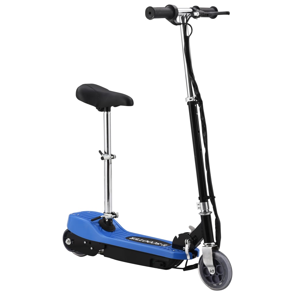 Step Elektrisch Met Zitje 120 W Blauw