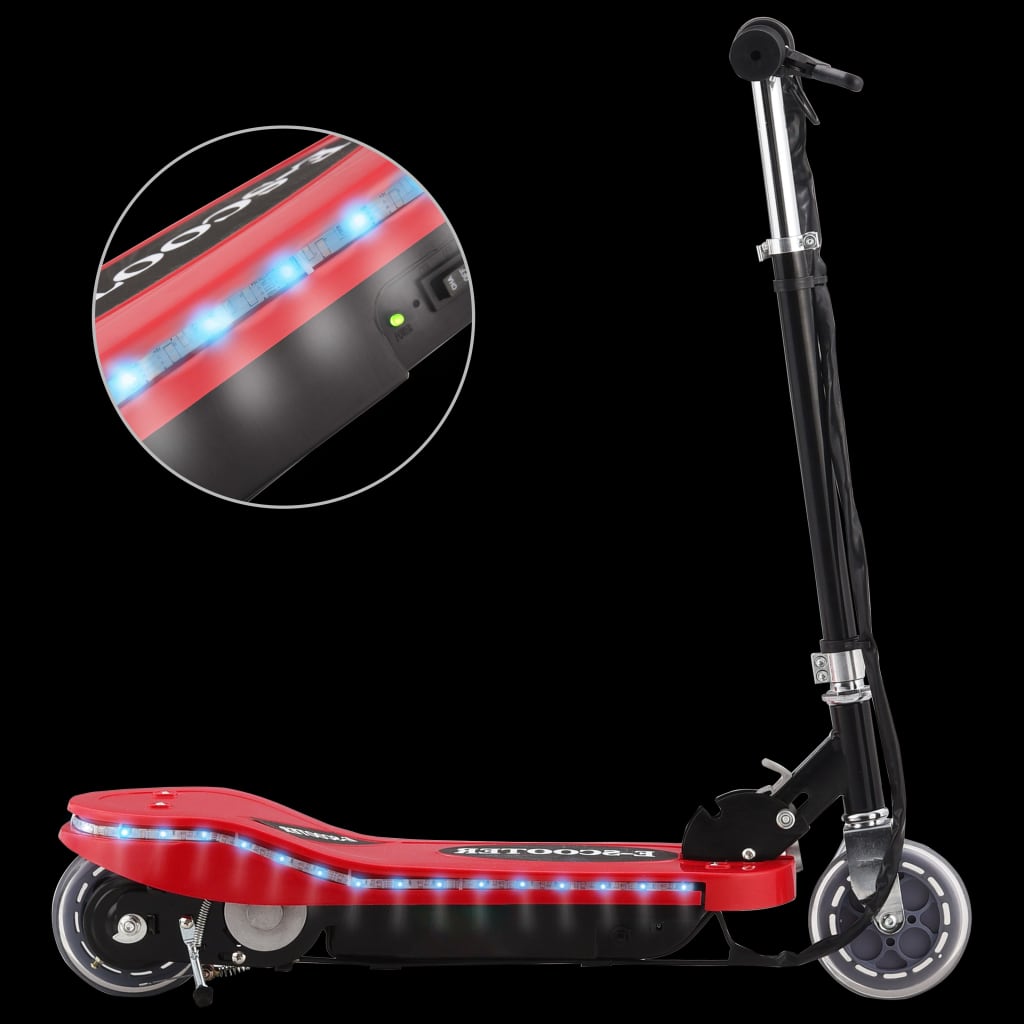 Step Elektrisch Met Led 120 W Rood