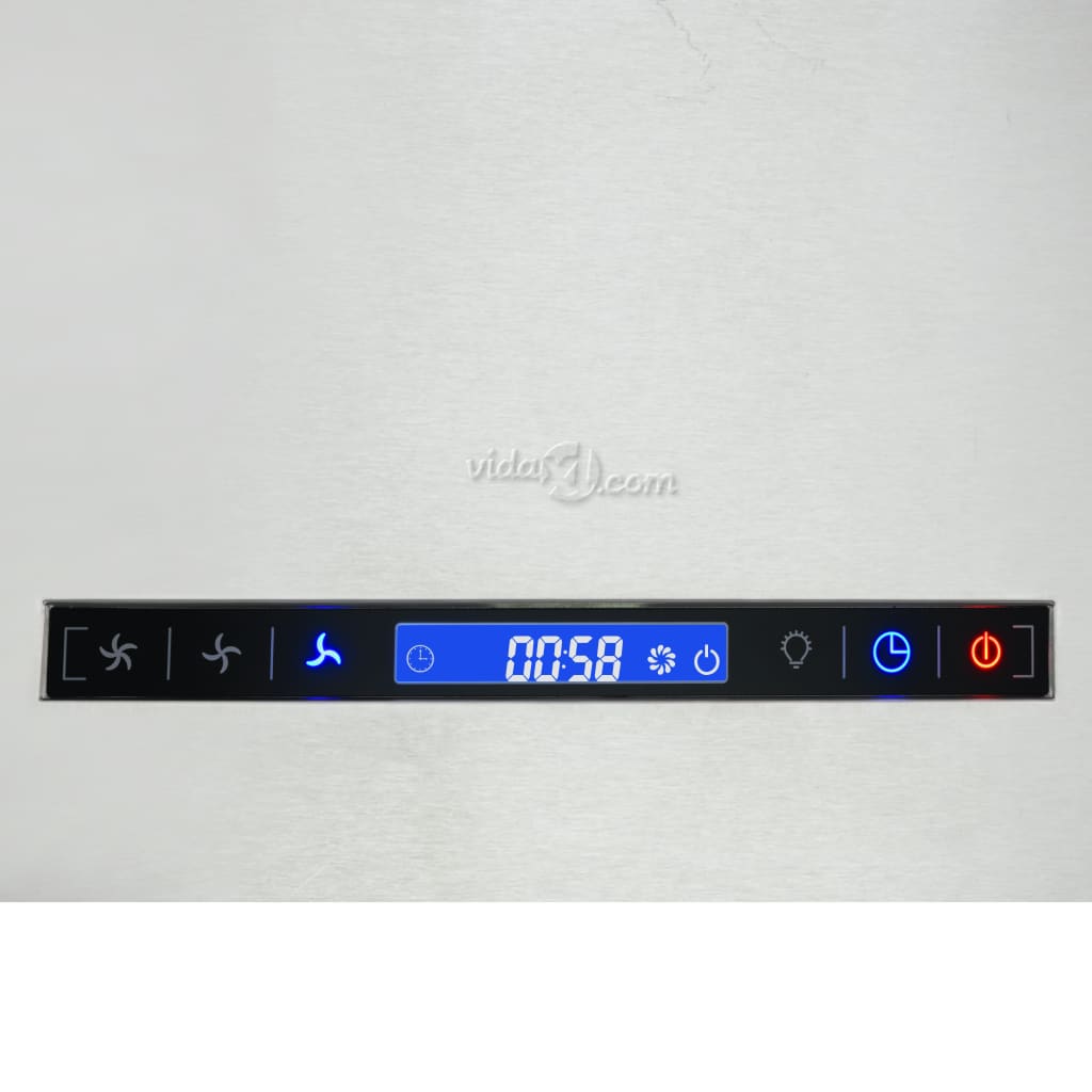 Afzuigkap Hangend Met Aanraaksensor Lcd 37 Cm Roestvrij Staal