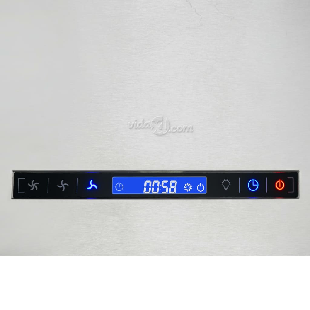 Afzuigkap Hangend Met Aanraaksensor Lcd 55 Cm Roestvrij Staal