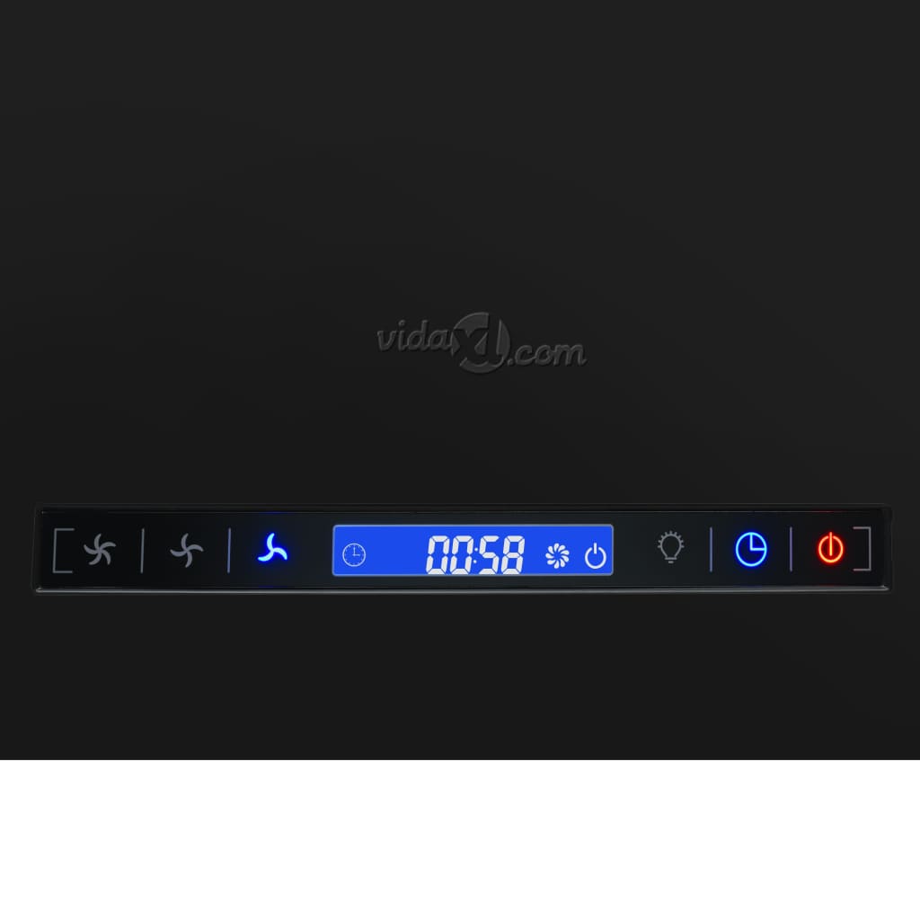 Afzuigkap Hangend Met Aanraaksensor Lcd 37 Cm Staal