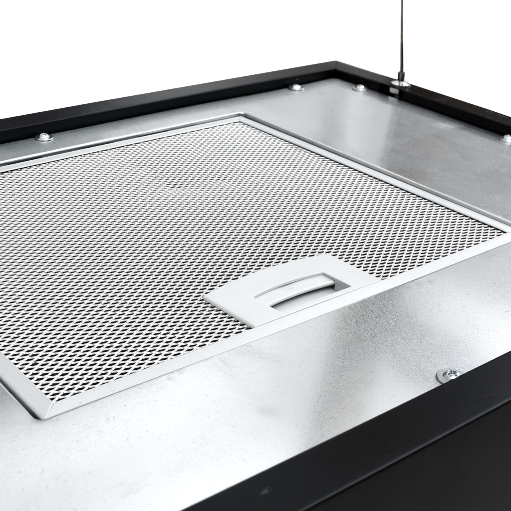 Afzuigkap Hangend Met Aanraaksensor Lcd 55 Cm Staal