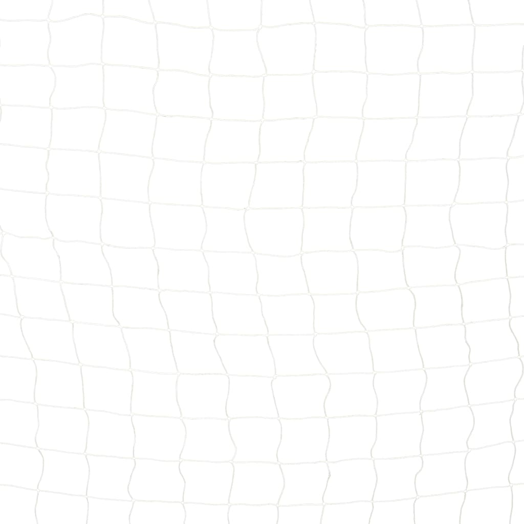 Voetbaldoel 300X200X90 Cm Metaal Zwart En Wit