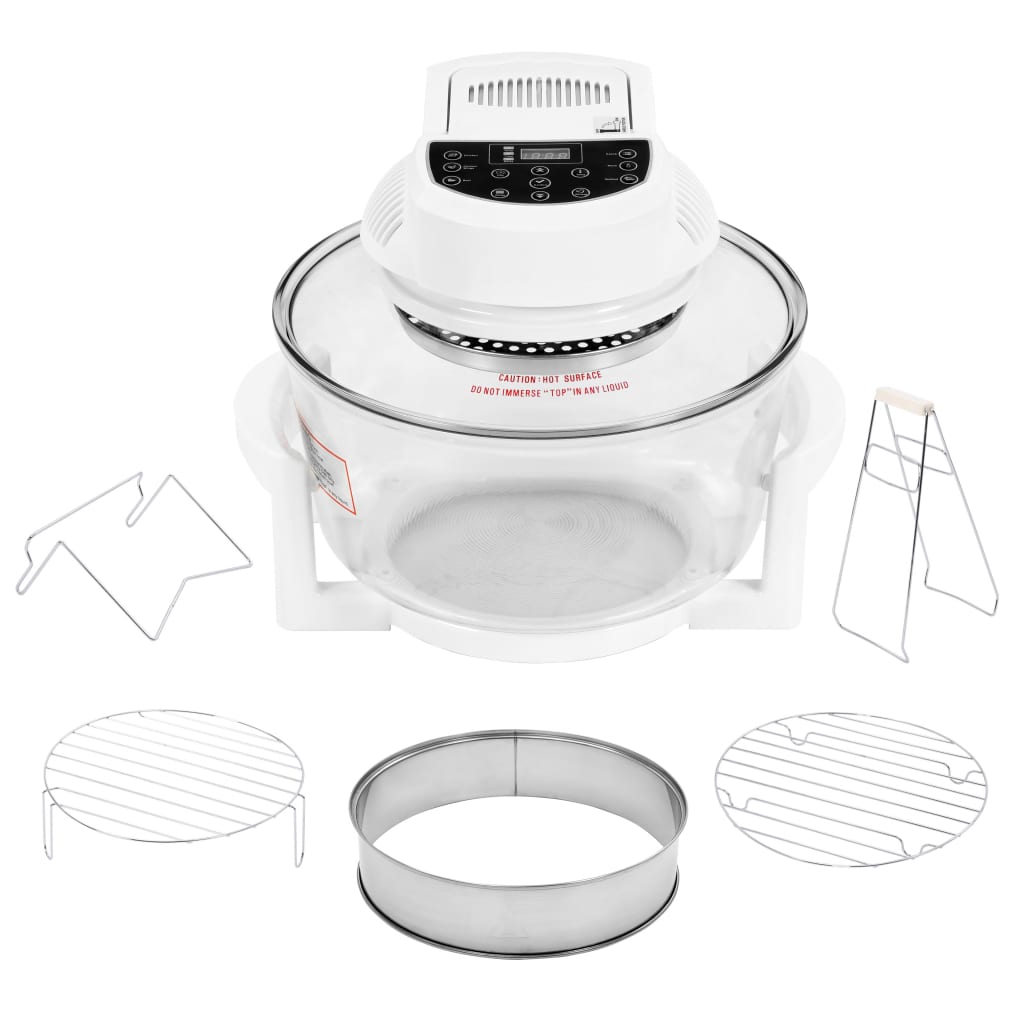 Heteluchtoven Met Uitbreidingsring En Timer 1400 W 17 L