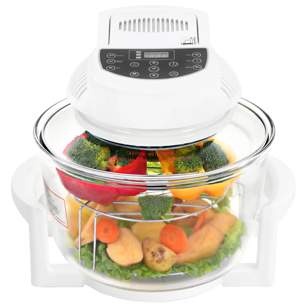 Heteluchtoven Met Uitbreidingsring En Timer 1400 W 17 L