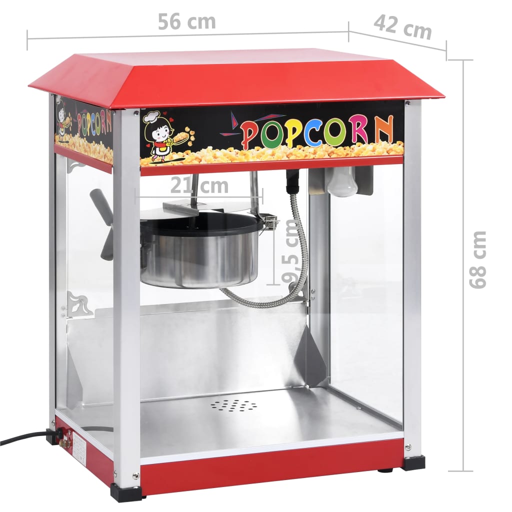 Popcornmaker Met Teflonpan 1400 W