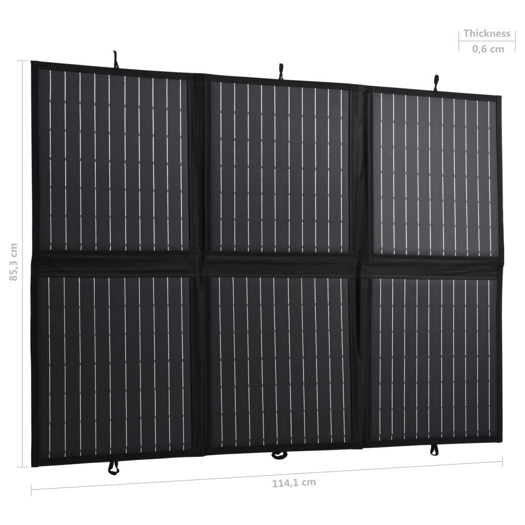 Zonnepaneeloplader Inklapbaar 120 W 12 V