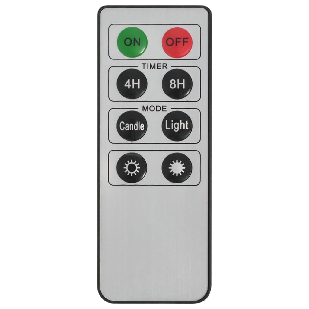 Led-Kaarsen Kerst Draadloos Met Afstandsbediening 10 St Rgb