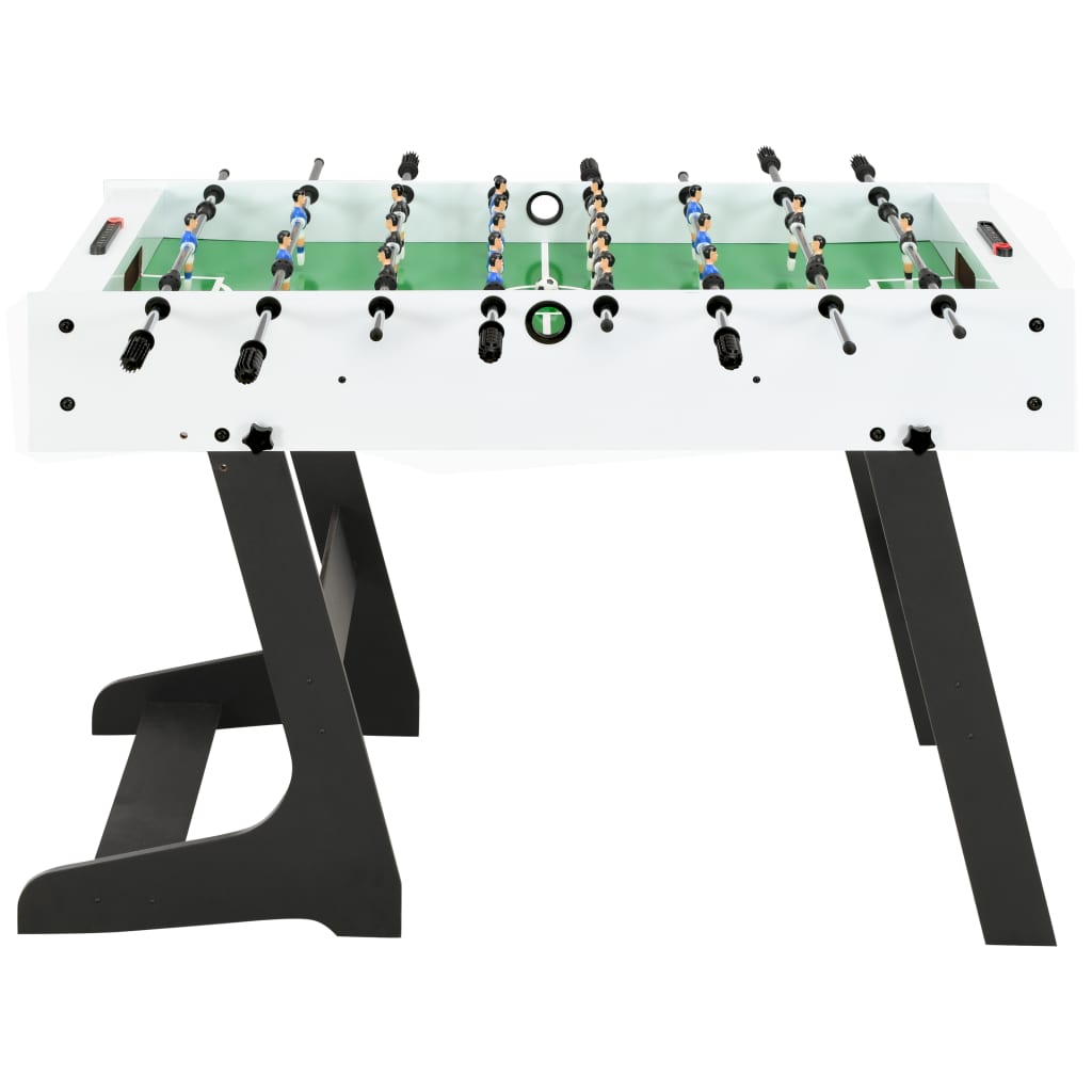 Voetbaltafel Inklapbaar 121X61X80 Cm Wit
