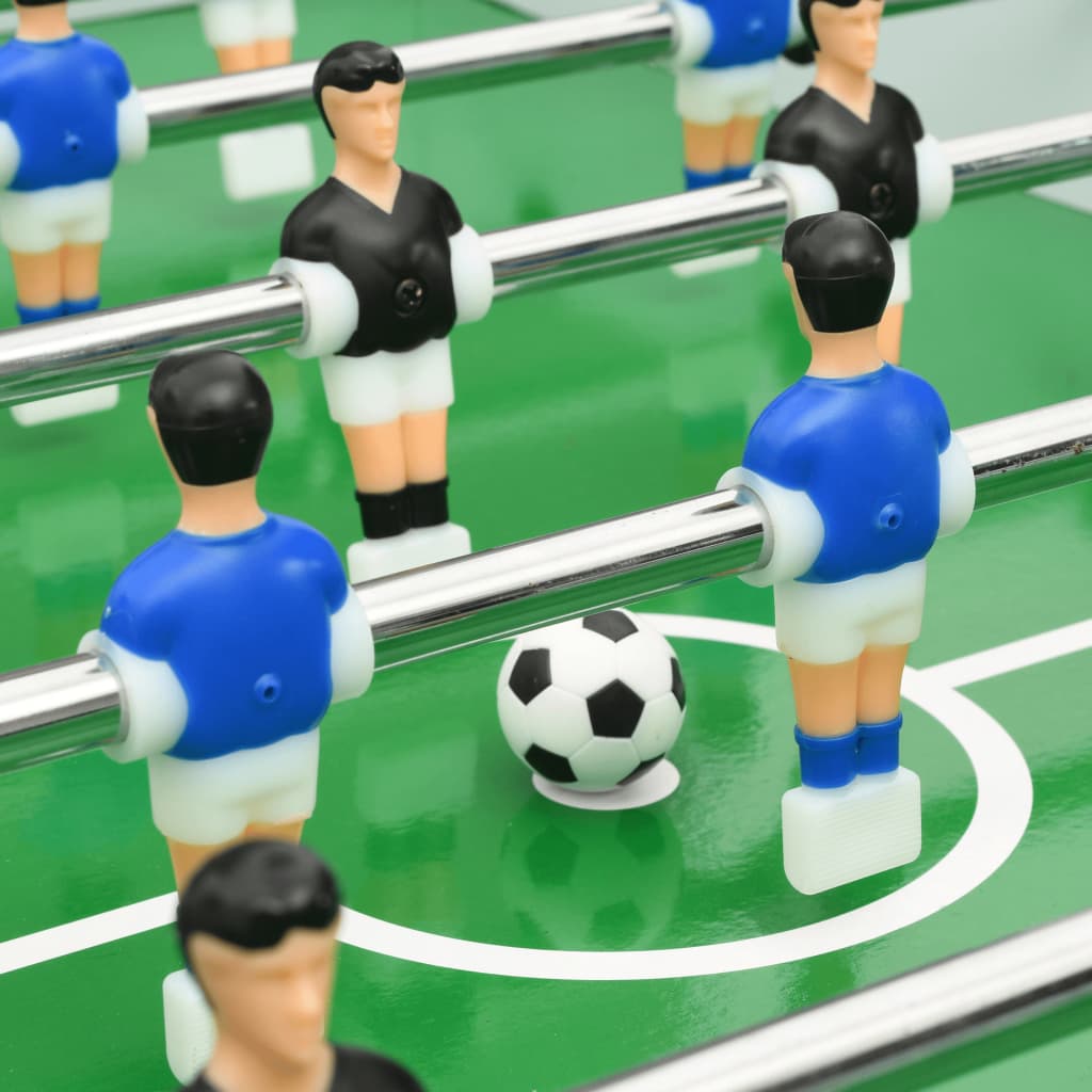 Voetbaltafel Inklapbaar 121X61X80 Cm Wit