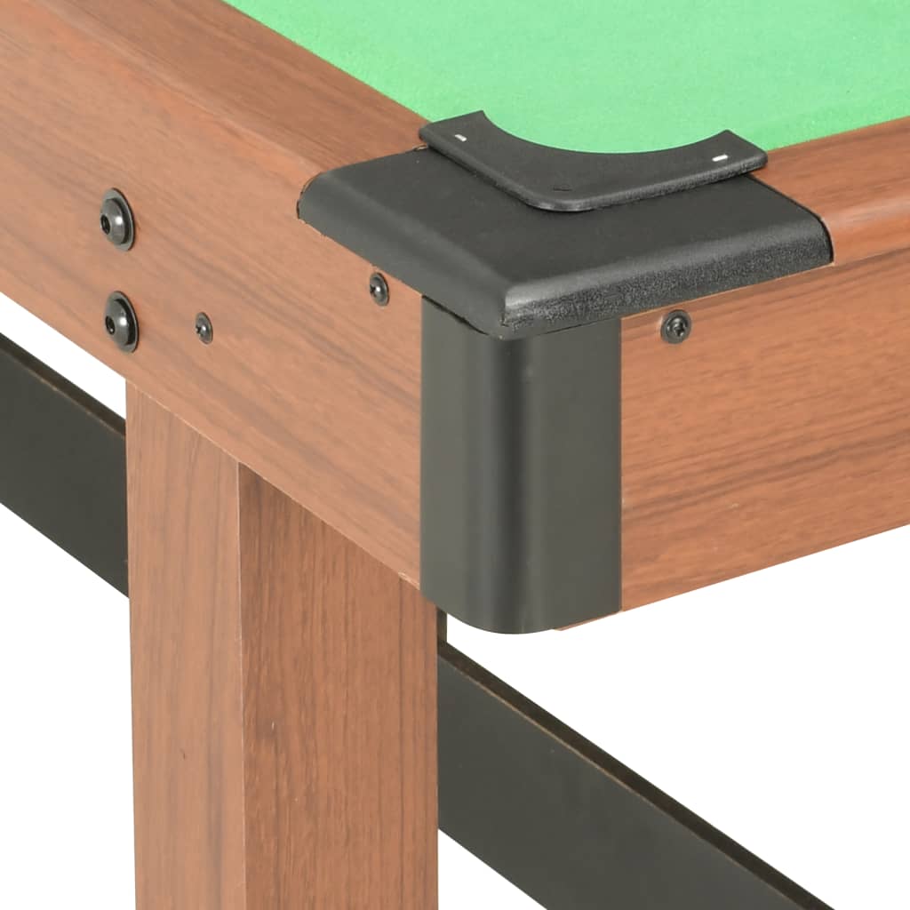 Biljarttafel 4 Feet 122X61X76 Cm Bruin