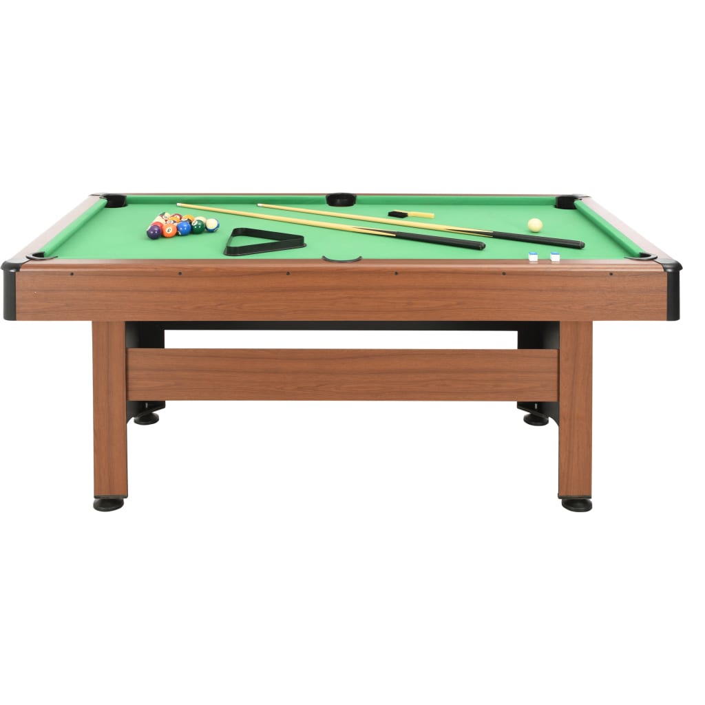 Biljarttafel 6 Feet 184X108X82 Cm Bruin