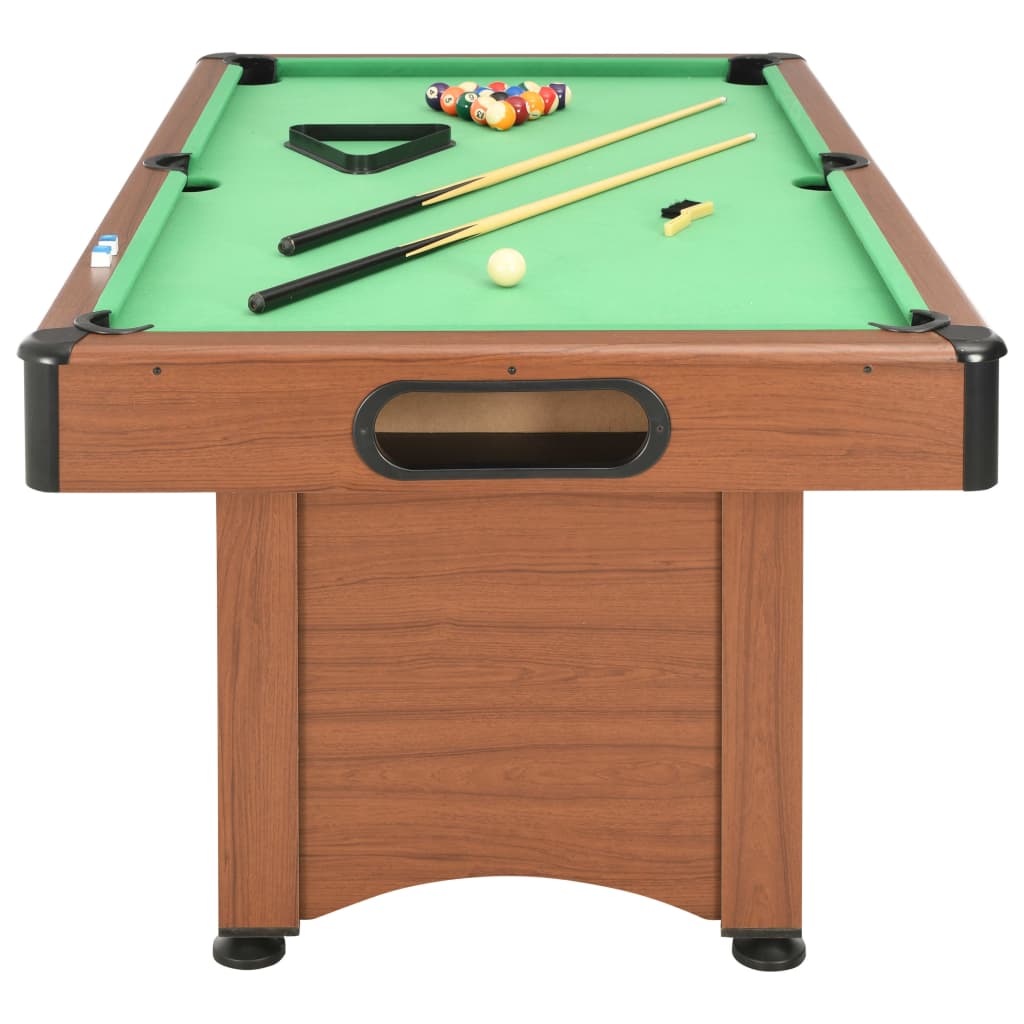 Biljarttafel 6 Feet 184X108X82 Cm Bruin
