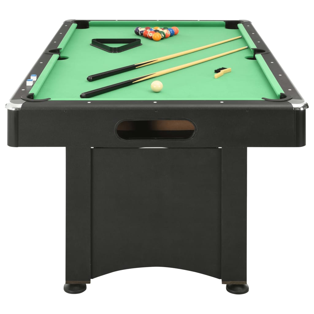 Biljarttafel 6 Feet 184X108X82 Cm Zwart