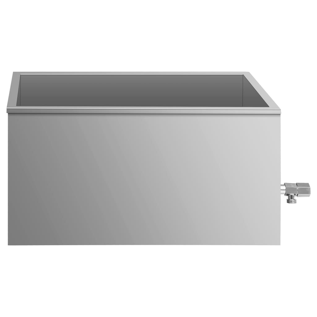 Voedselwarmer Bain-Marie 1500 W Roestvrij Staal